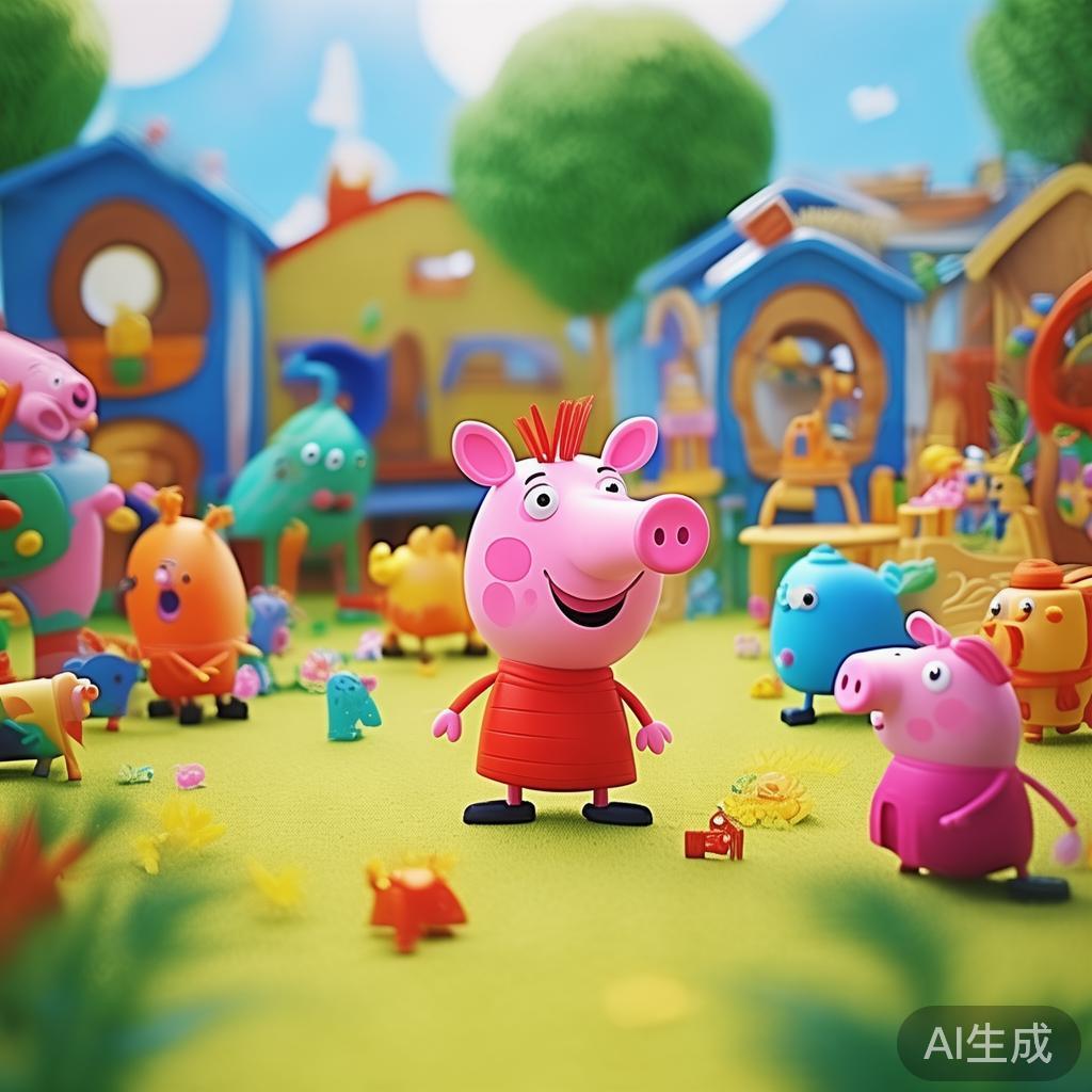 小猪佩奇这个IP本身就具有极高