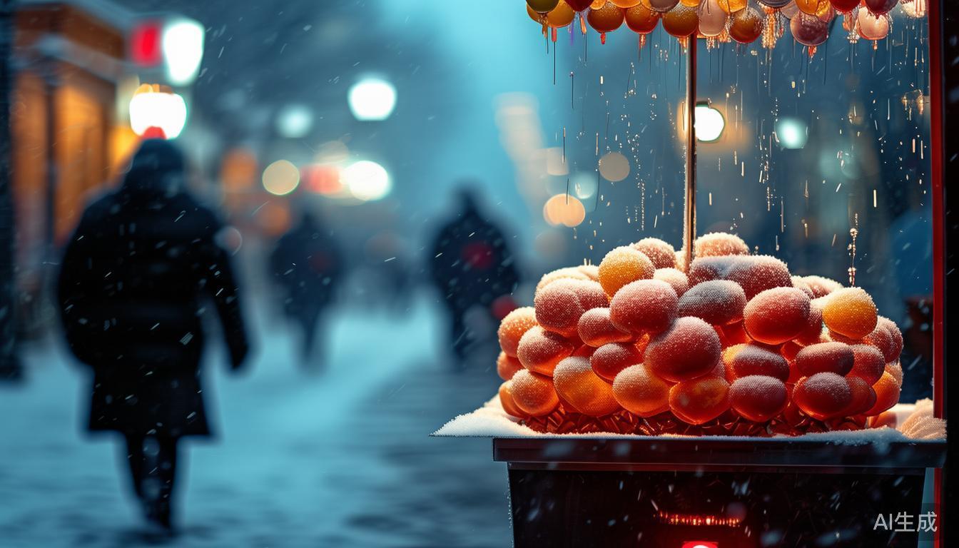 我曾经在某个寒冷的冬夜，一个人