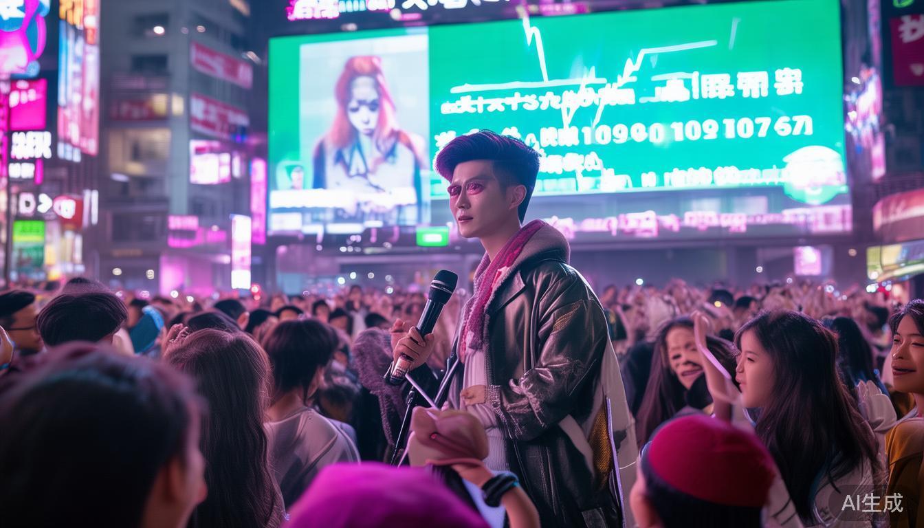 明星效应：去年，某当红明星在微