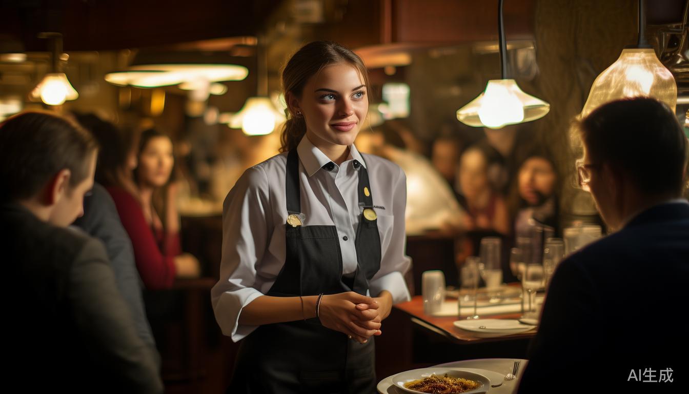 这让我想起了去年在一家餐厅吃饭