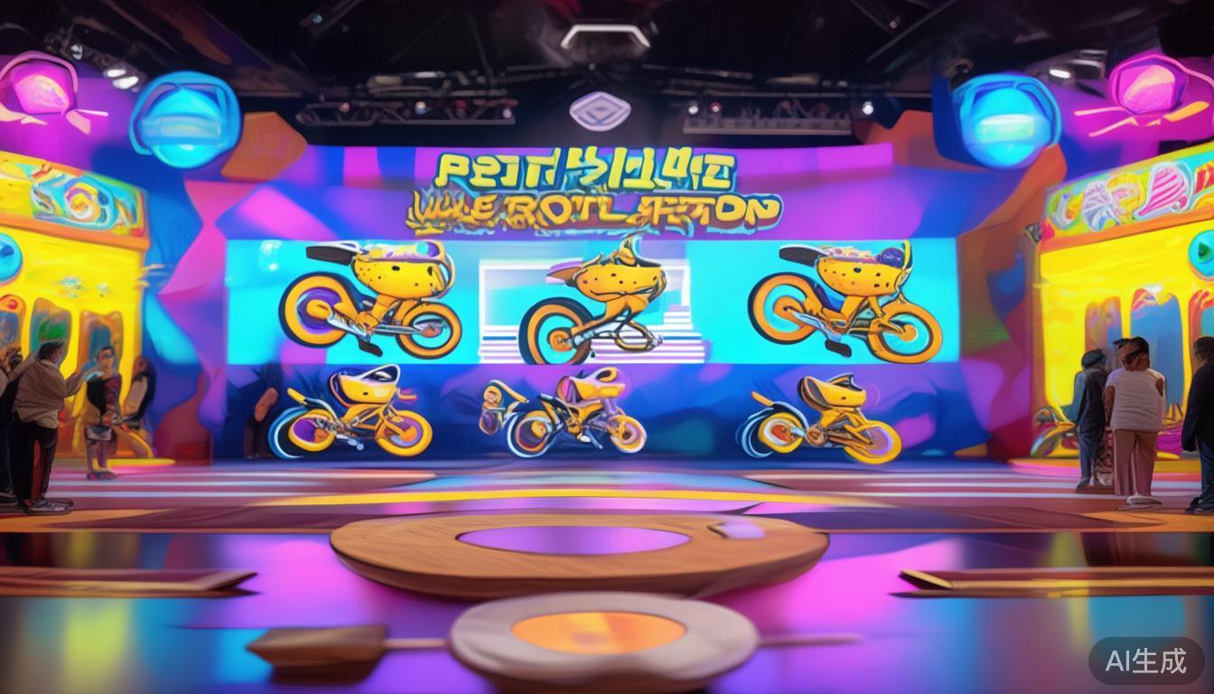 互动游戏：可以将小黄车与互动游