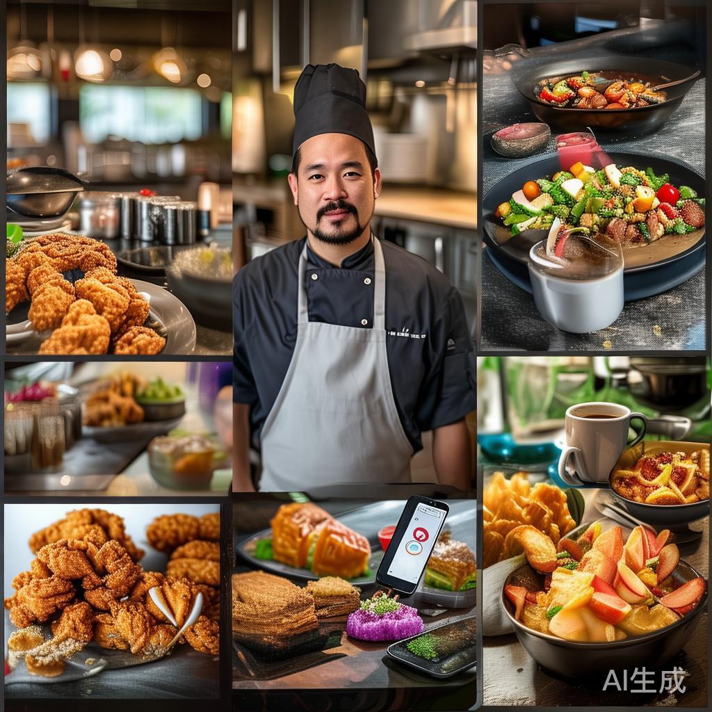 他的视频内容丰富多样，从家常菜