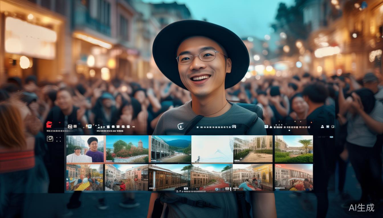 快手上的旅行博主“旅行达人小赵