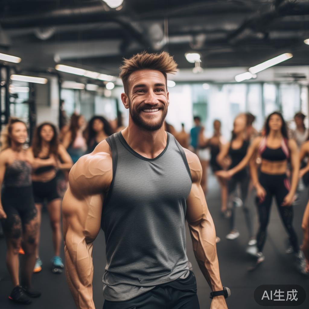 案例一：一个健身博主，通过分享