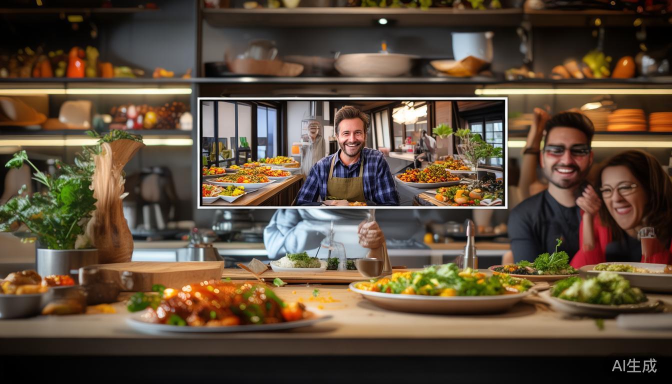 博主C：他是一位美食博主，擅长