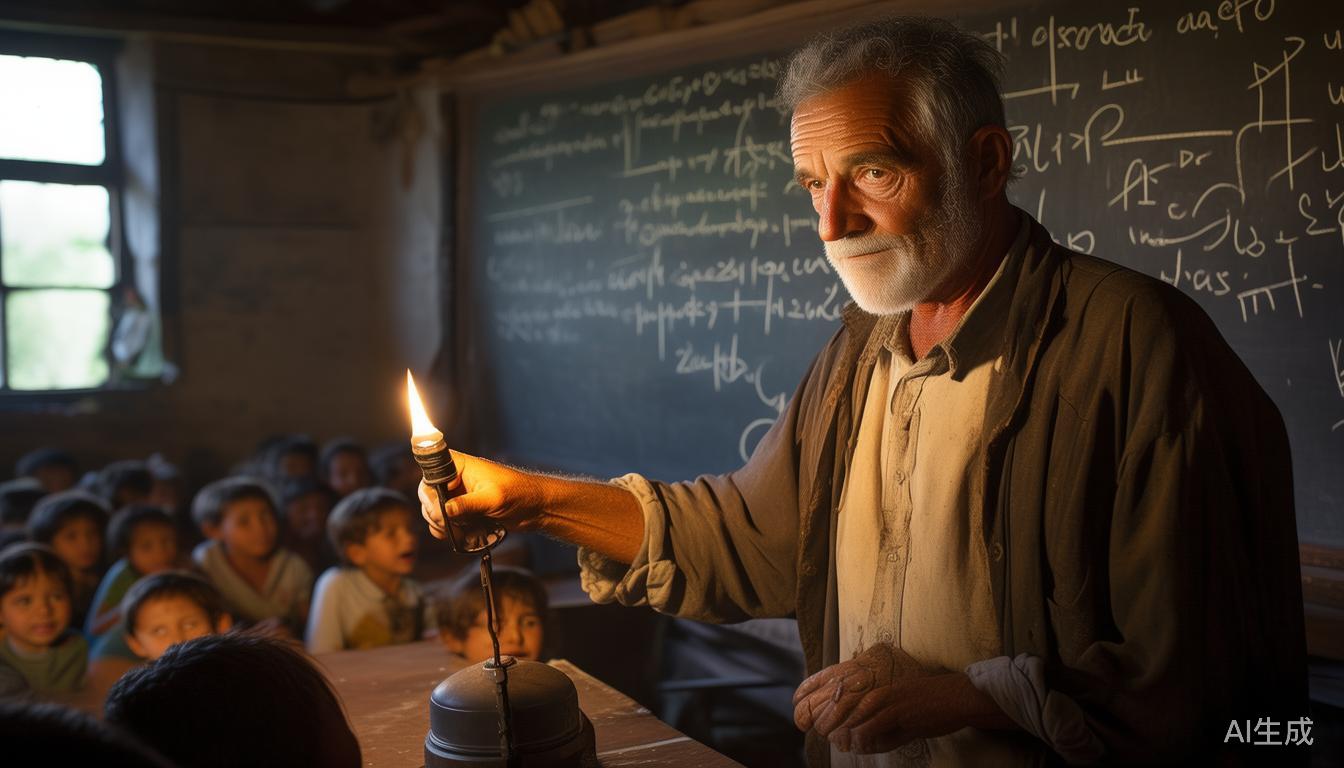 再来看另一位快手网红“乡村教师