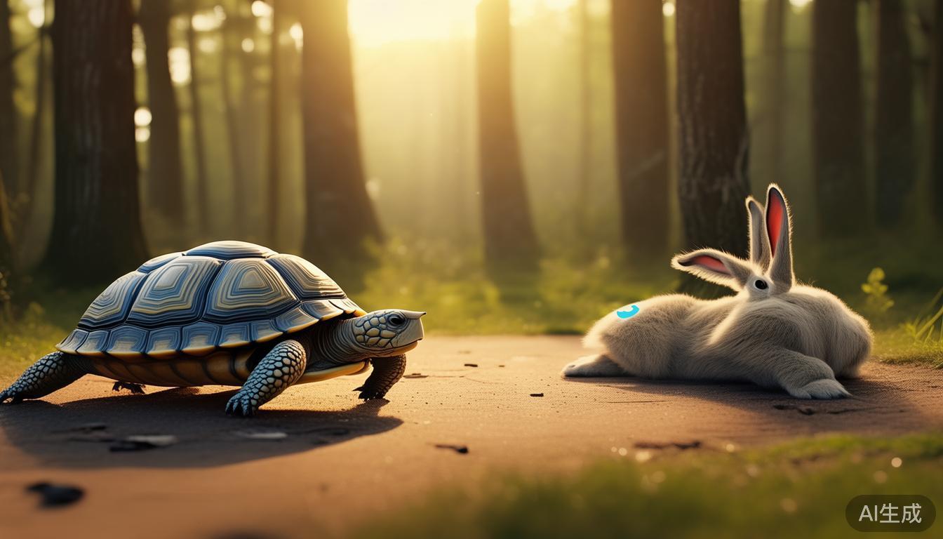这让我想起了那个关于乌龟和兔子