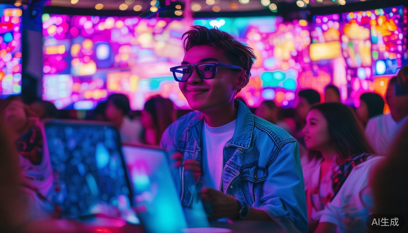 某主播因其在直播中展现出的独特