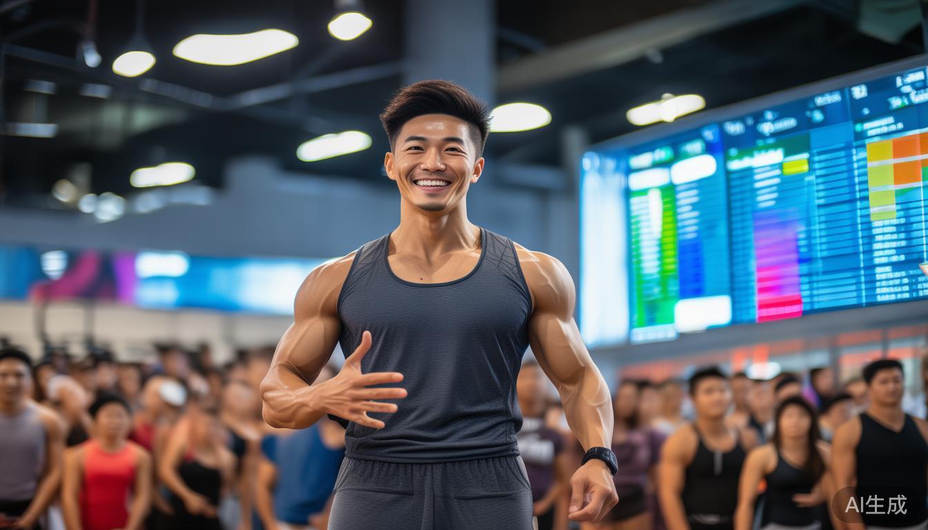 小李是一位健身主播，他通过分享