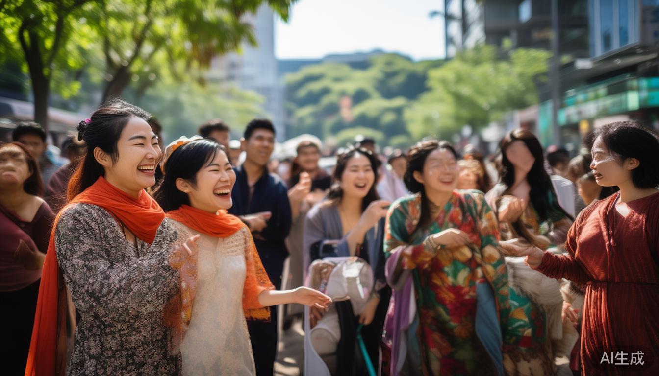 拓展社交圈：在现实生活中，积极