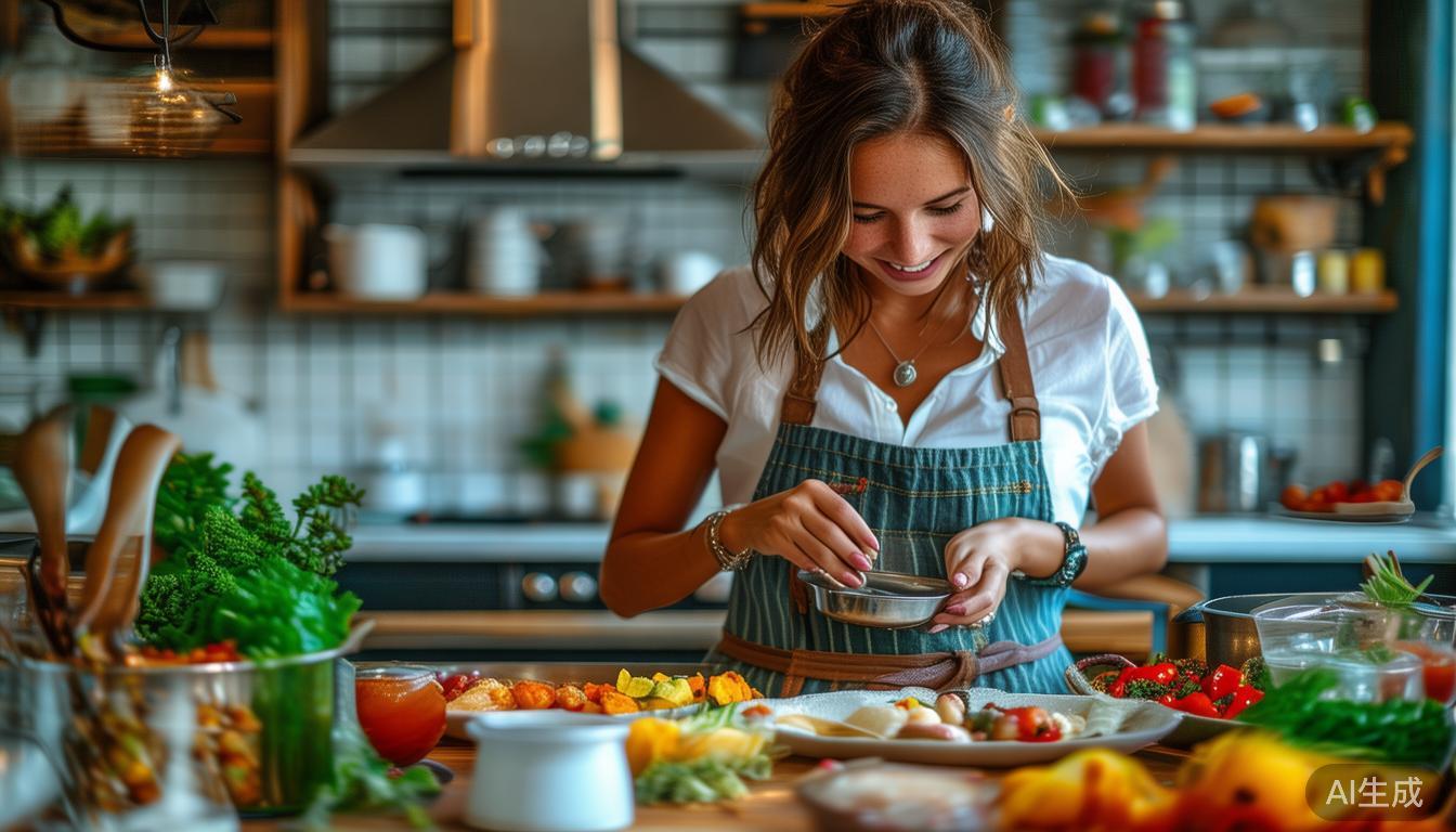 这位美食博主通过分享自己的美食