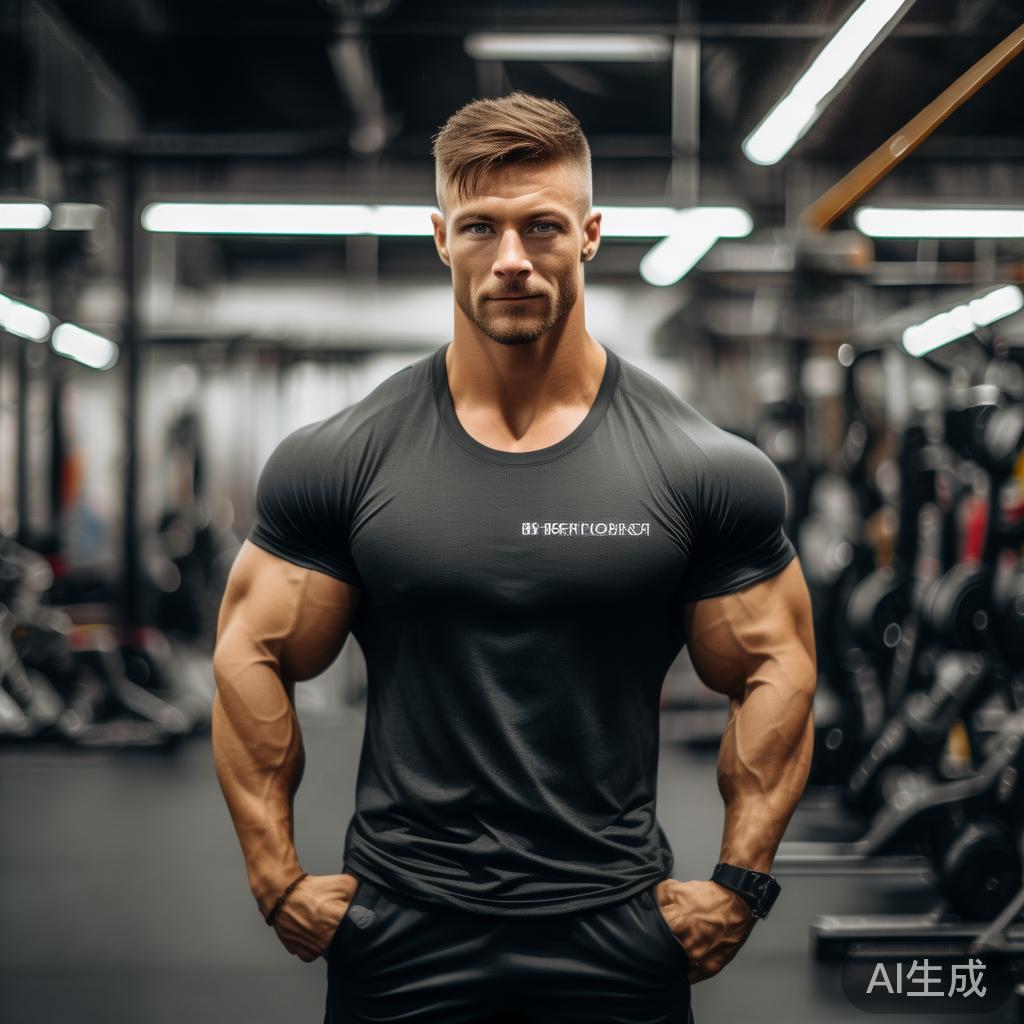 健身教练“肌肉男”：该账号以健