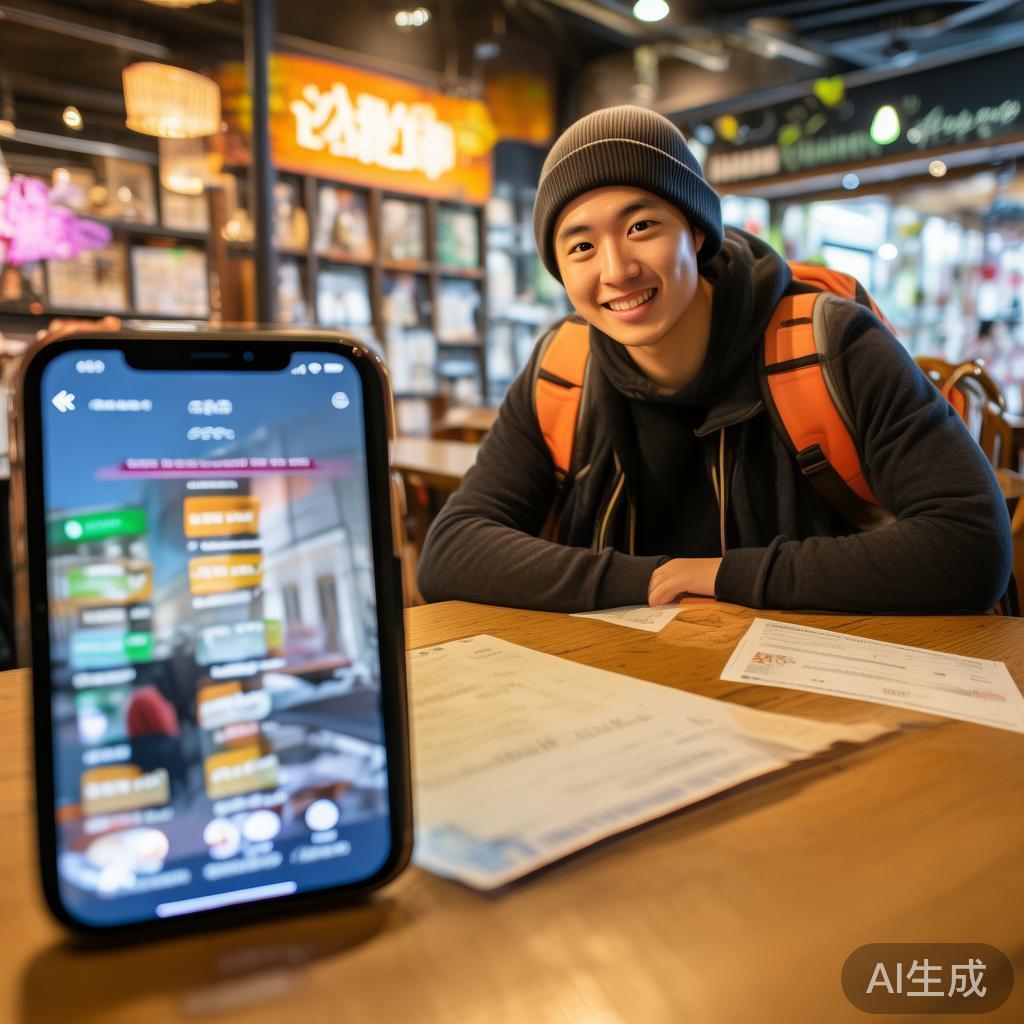 “旅行家小张”告诉我，他的收入