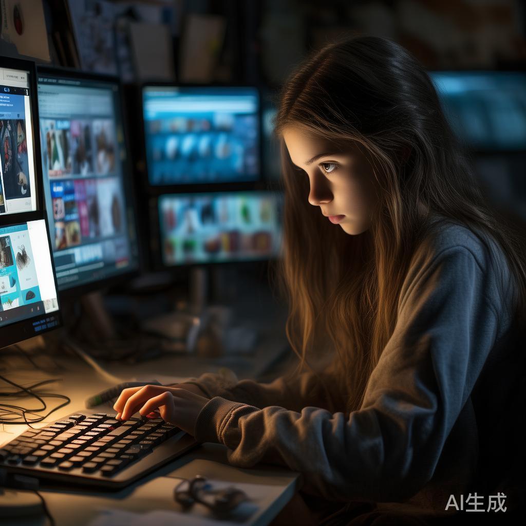 起初，女孩每天只需花费几个小时